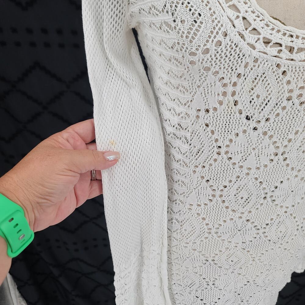 Lilly Pulitzer white Athena resort crochet dress Size Small resort wear preppy - Picture 7 of 12